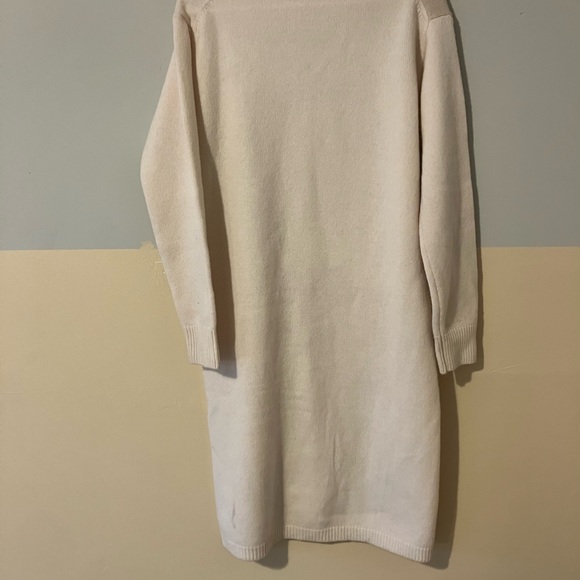 Marimekko Beige and Cream Long Sleeve Dress - Picture 7 of 7